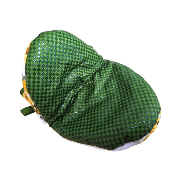 NEW KitchenAid Mini Oven Mitts in Fall Harvest Sunflower & Pumpkins (Set of 2) - Picture 3 of 4